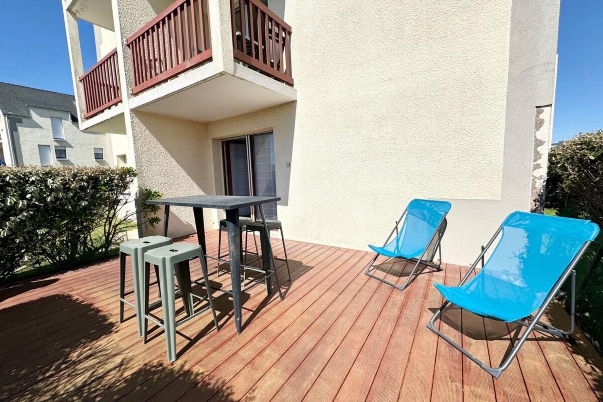 Joli Cosy Terrasse Face A La Appartement Ploemeur
